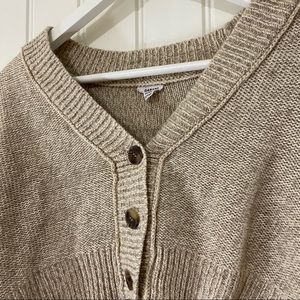 Garage Cropped Knit Cardigan